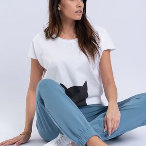 Spodnie dresowe SOFT BLUE - 3