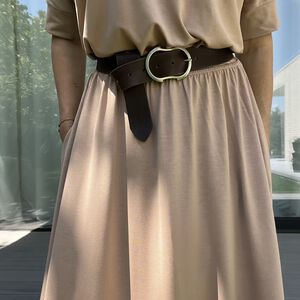 Sukienka PEONY BEŻOWA  maxi - 4
