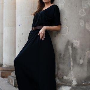 Sukienka PEONY BLACK - 4