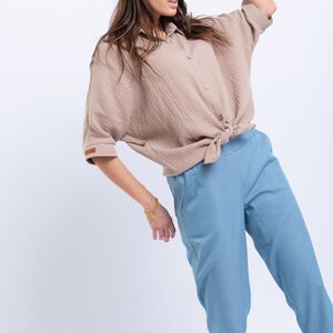 Koszula  MUSLIN BEIGE - 8