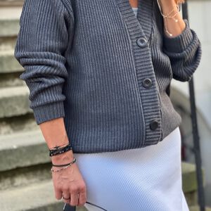 Sweter SUSAN GRAPHITE - 5