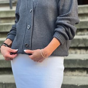 Sweter SUSAN GRAPHITE - 3