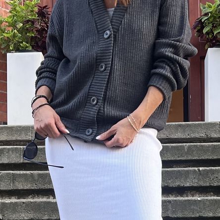 Sweter SUSAN GRAPHITE