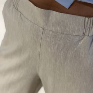 Spodnie szerokie  LUCY BEIGE - 5