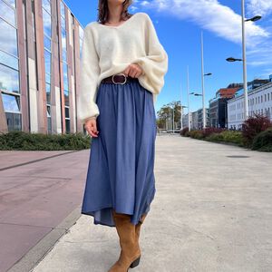 SPÓDNICA NAOMI NAVY - 12