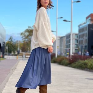 SPÓDNICA NAOMI NAVY - 3